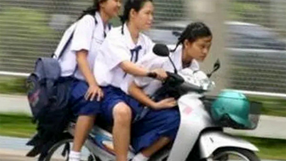 boncengan tiga