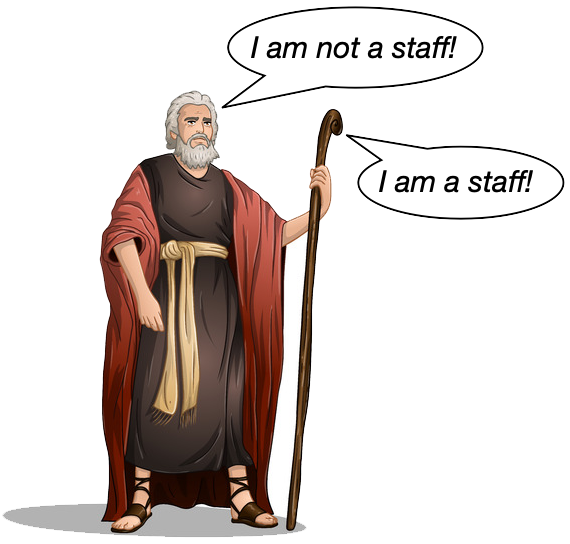 not a staff